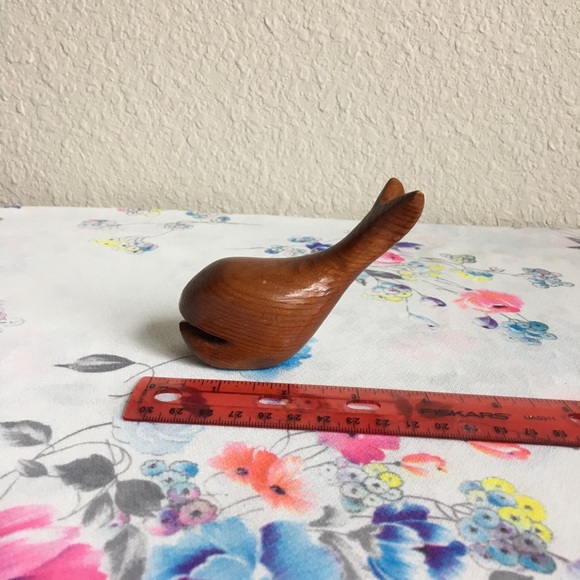 Small wooden Whales vintage hand carved - Picture 5 of 7